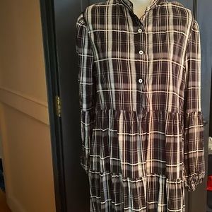 NWT! Max Studio plaid dress